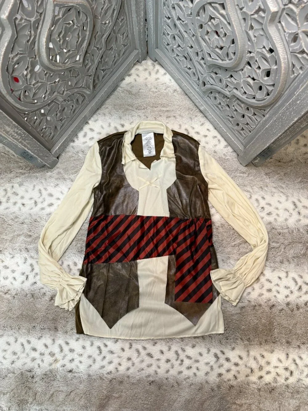 NWT! Pirate costume little boys 2-5T shirt hat eyepatch belt Halloween party